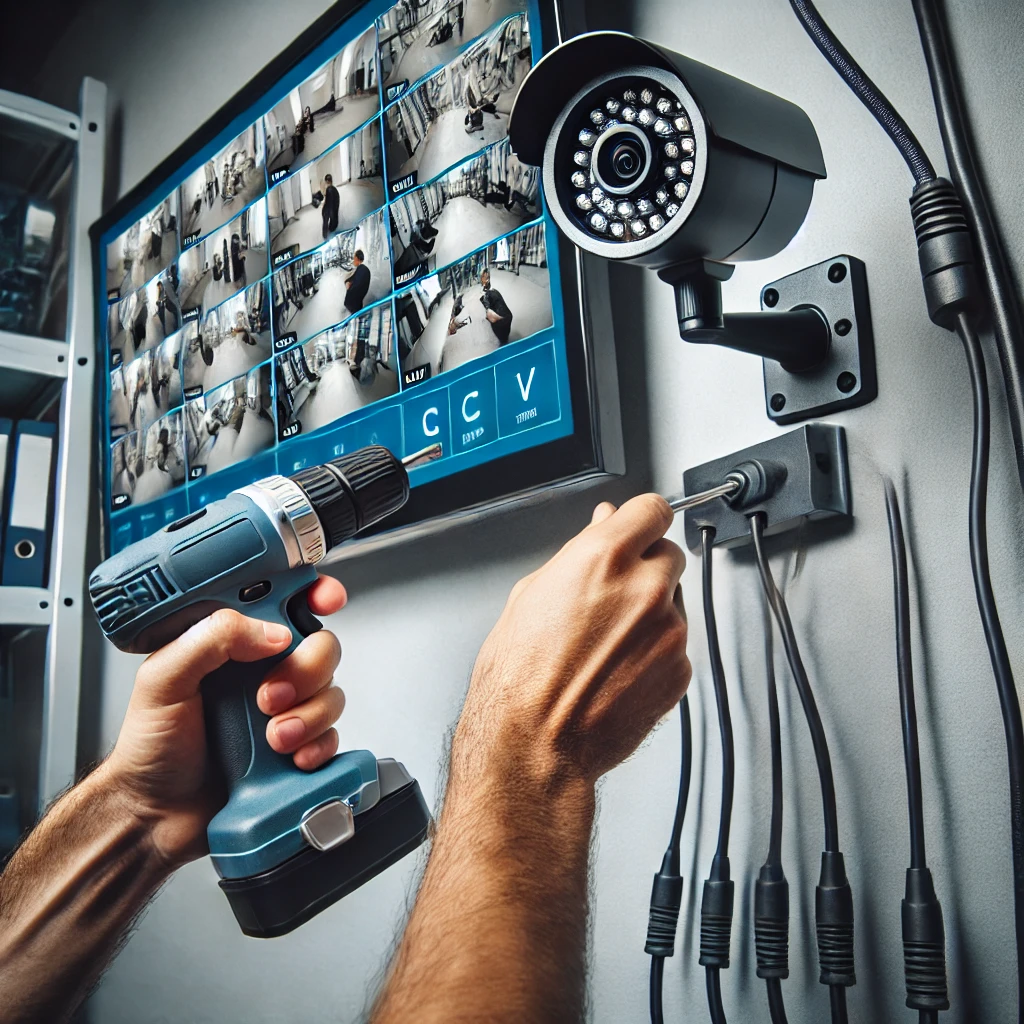 Instalación y configuración de CCTV